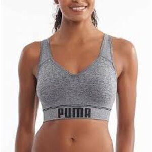 Pumas unlined sports bra size Large